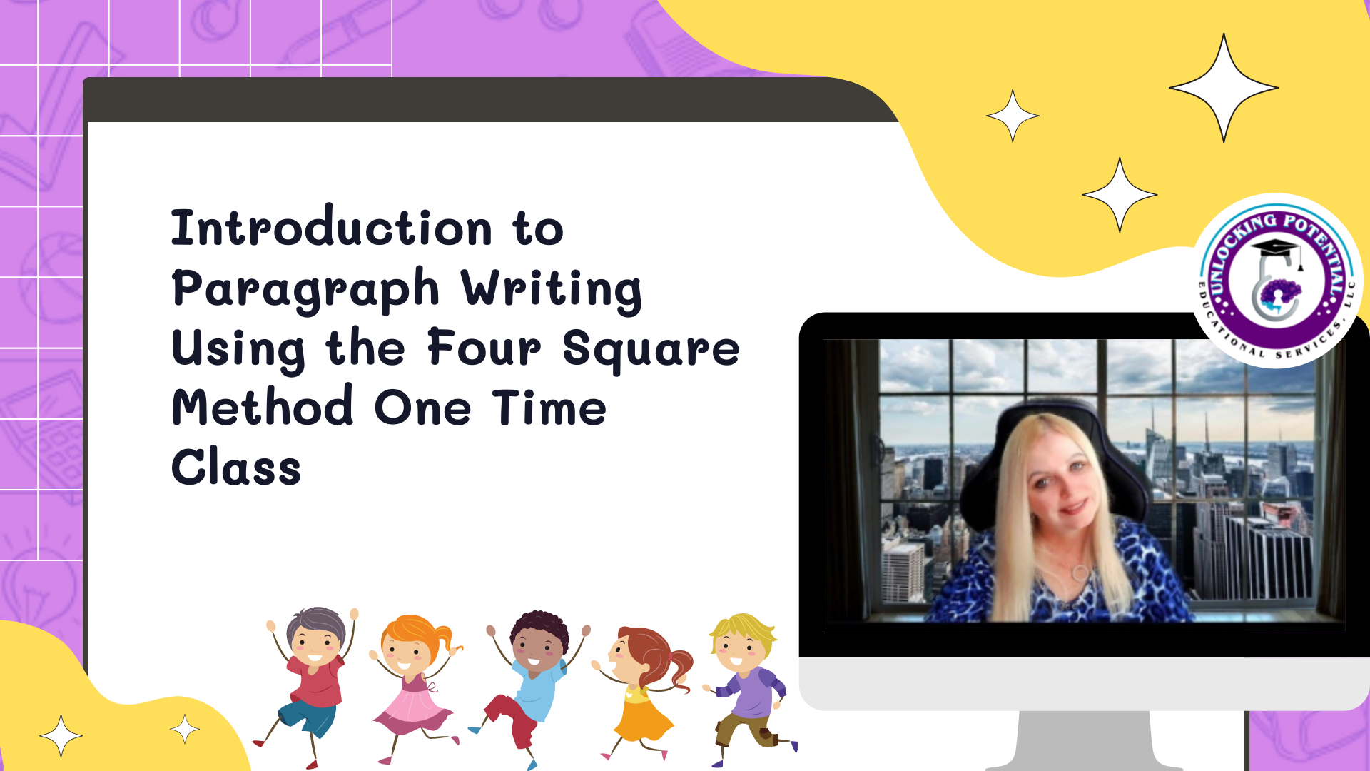You are currently viewing Introduction to Paragraph Writing Using the Four Square Method (One-Time Class)